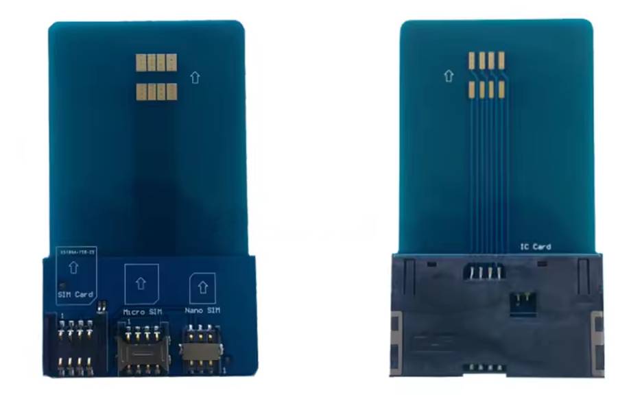 SIM card converter board